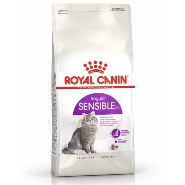 ROYAL CANIN FHN SENSIBLE sausā kaķu barība 2kg